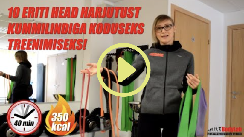 Harjutused treeningkummiga